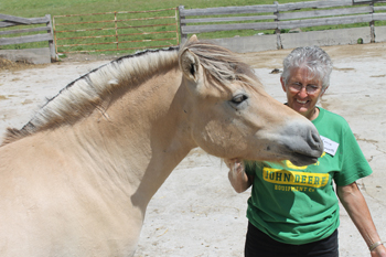 Eunice Bosomworth is pleased that her husband's passion can continue to help people in need even after his death.