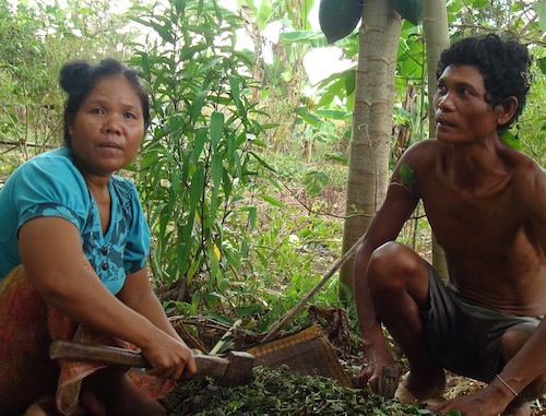 Chek Koeung and her husband began their married life with little money and dreamed of building a future together.