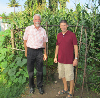 Phil Vandenberg with Chris Enns, World Renew Tanzania