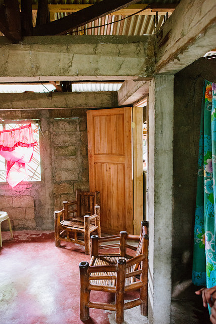 A safe zone for Reyna and her family. (Photos by Tom Price)