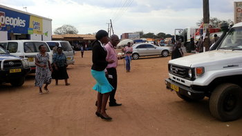 Stella, present in the marketplace.